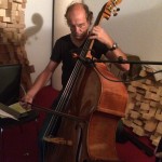 En studio, Martin Descloux (contrebasse) - 27 août 2014